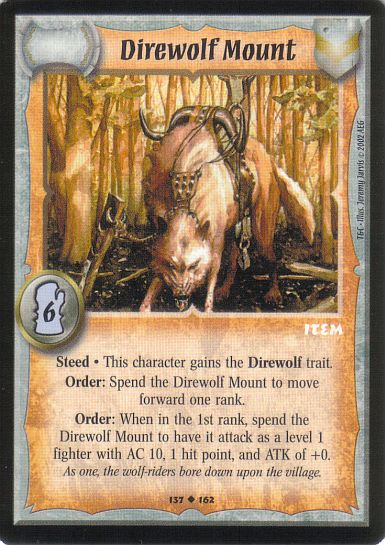 Direwolf Mount - Regular