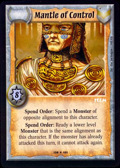 Mantle of Control - Regular