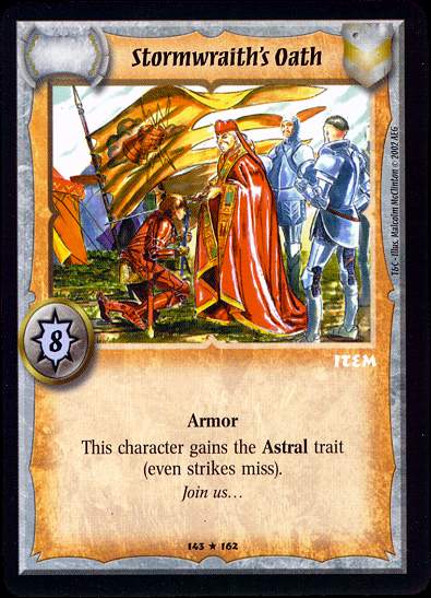 Stormwraith's Oath - Regular