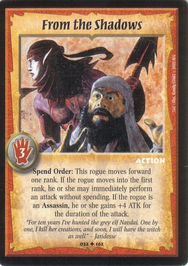 From the Shadows - Regular