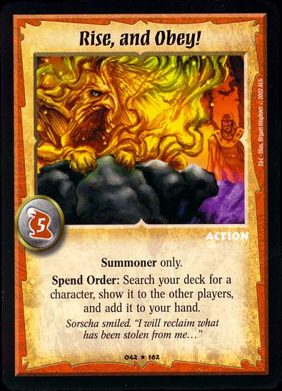 Rise, and Obey!