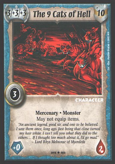 The 9 Cats of Hell - Regular